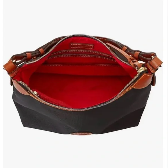 Dooney&Bourke Large Erica Nylon Hobo - Picture 3 of 14